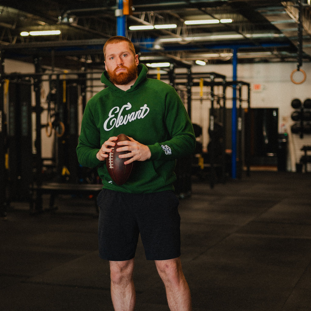 Elevant Army Green Men’s Hoodie – Premium Comfort Hoodie for Everyday Wear & Layering