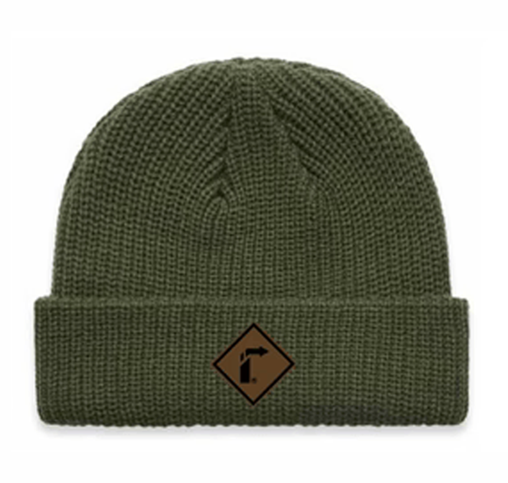 Cable Knit Beanie – Army Green Winter Hat for Men & Women | Soft, Warm, & Stylish Cold-Weather Essential