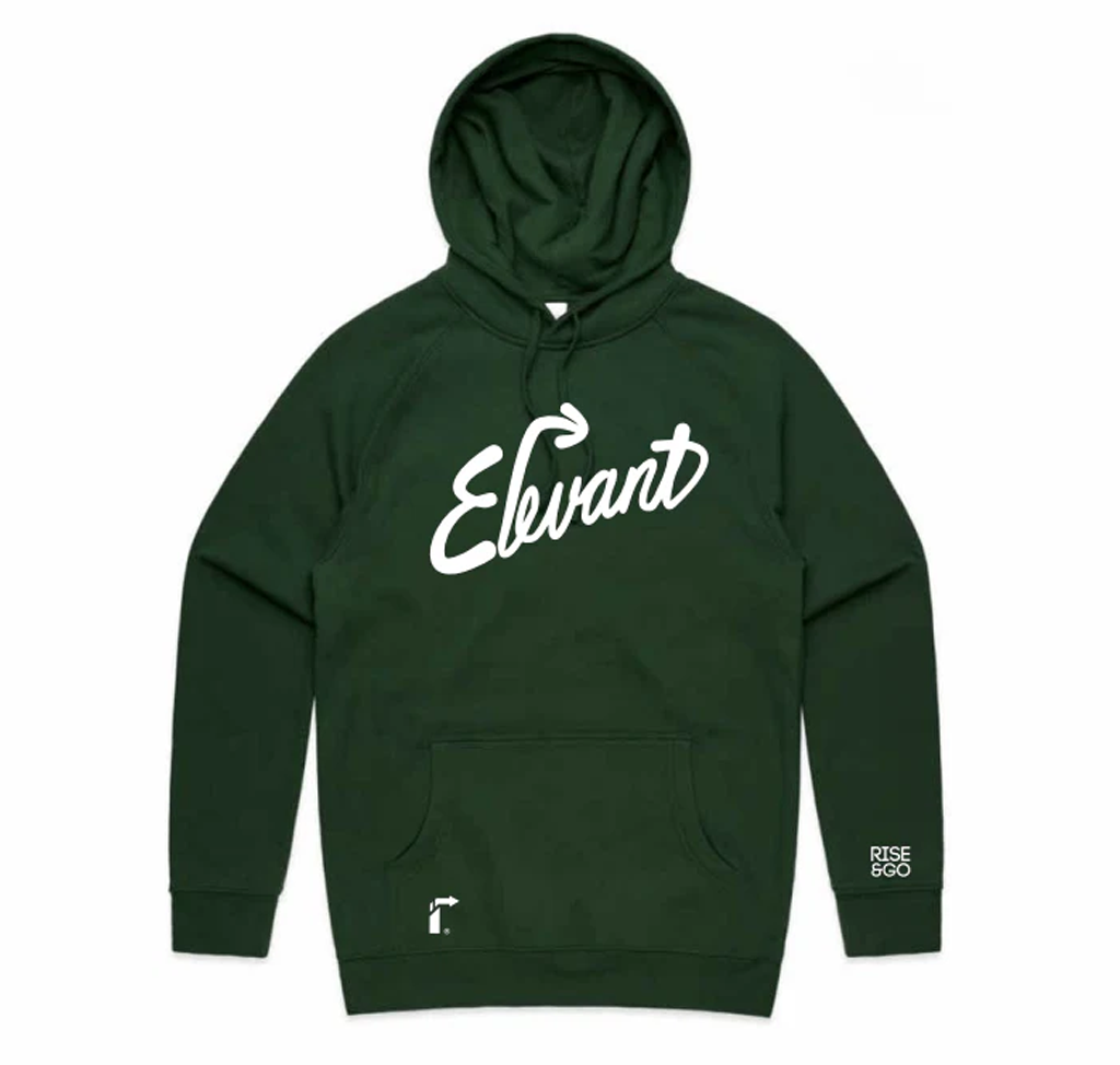 Elevant Army Green Men’s Hoodie – Premium Comfort Hoodie for Everyday Wear & Layering